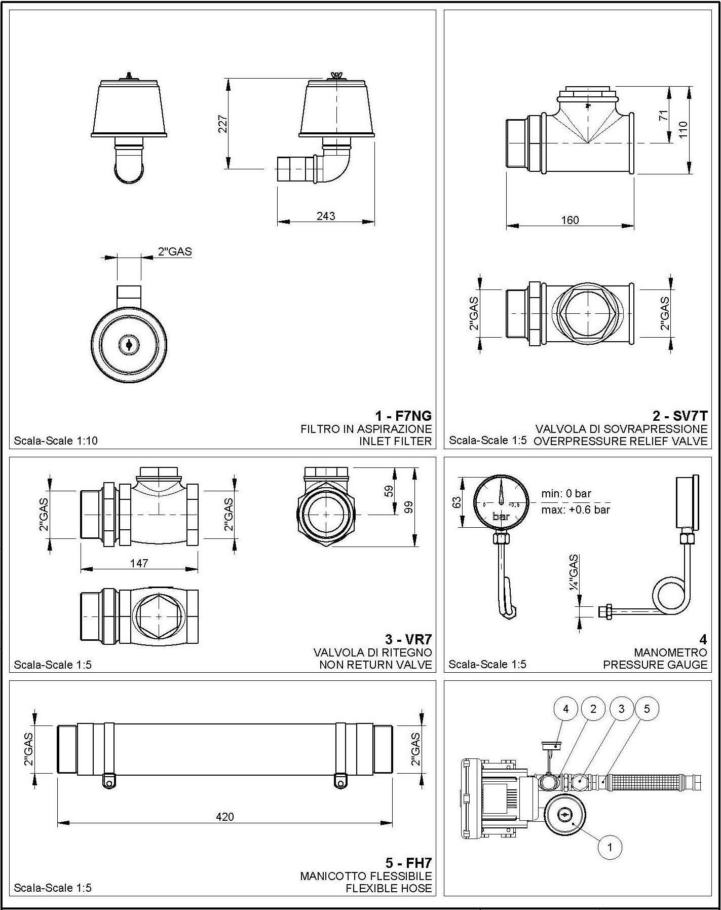 ACCESSORI CL 60 H